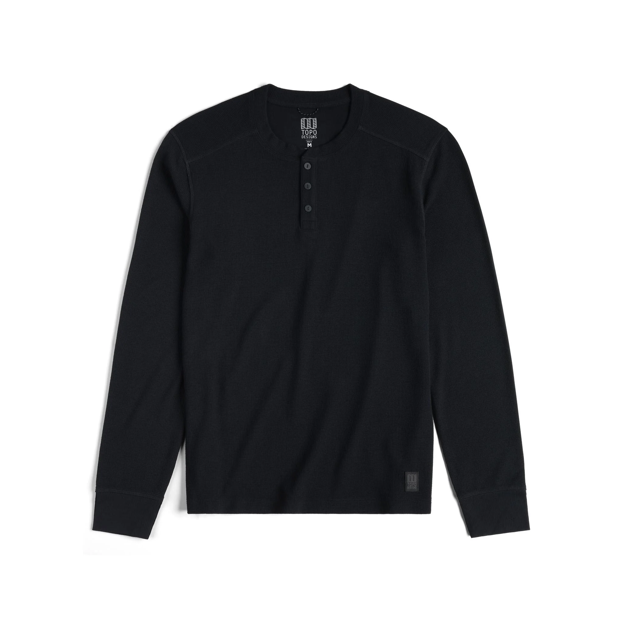 Global Waffle Henley - Men's - Image 4