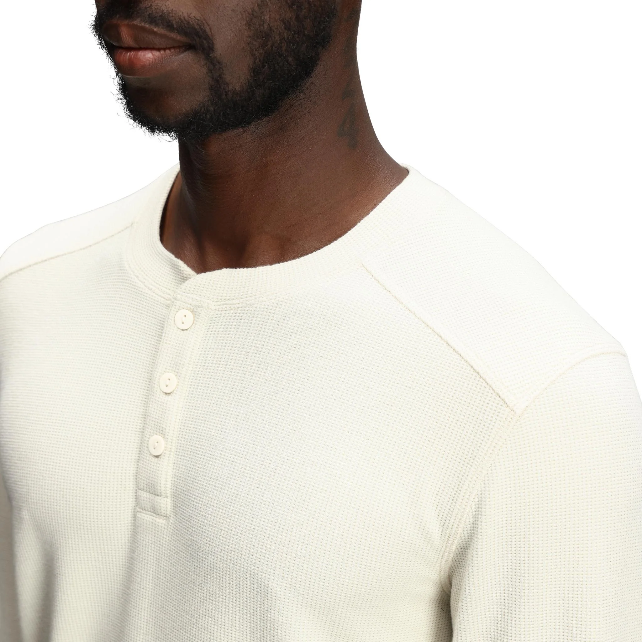 Global Waffle Henley - Men's - Image 8