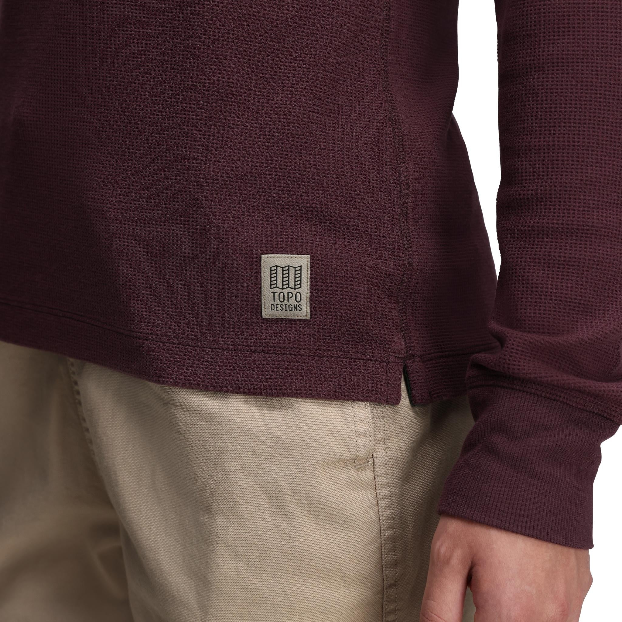 Global Waffle Henley - Women's - Image 11