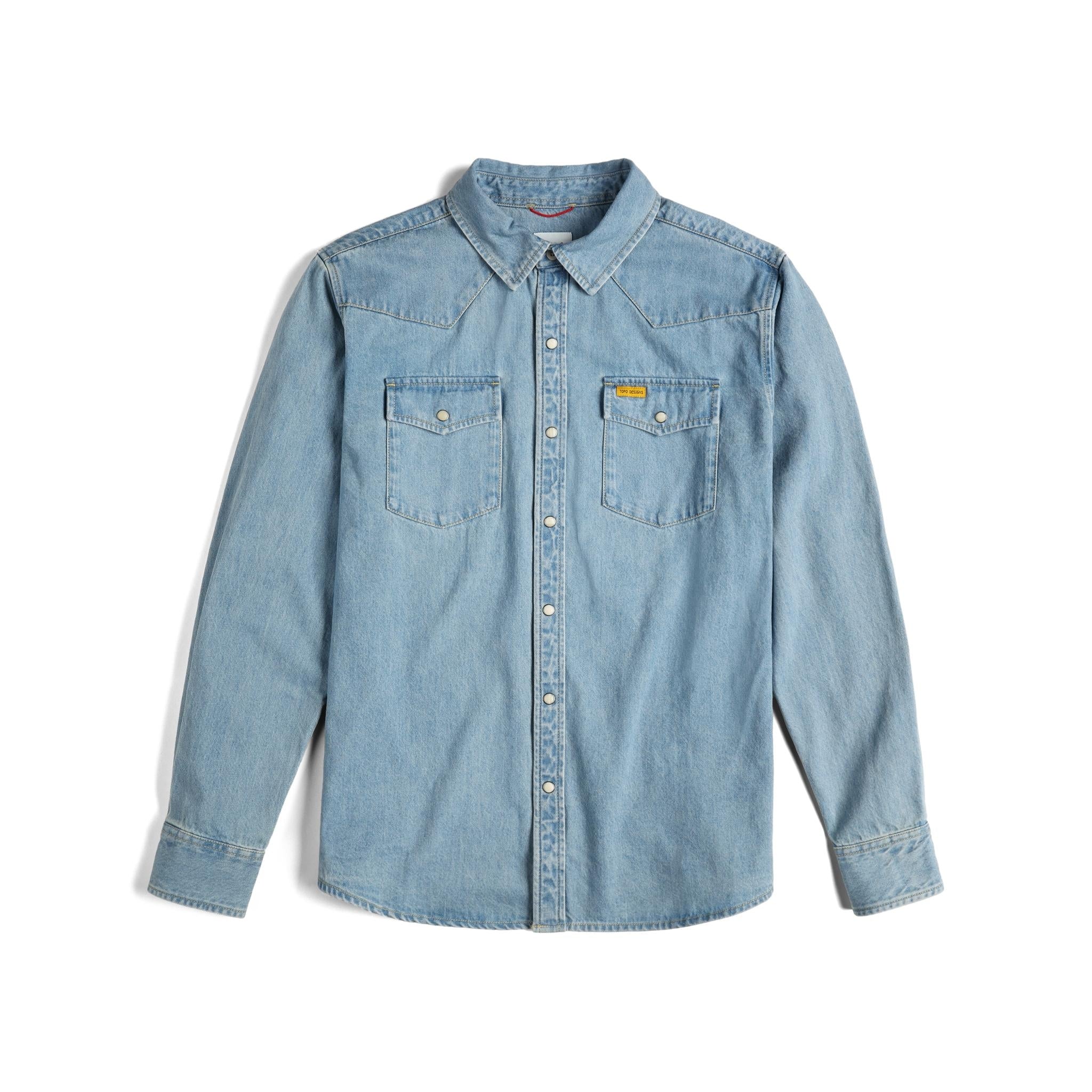 Mountain Shirt Long Sleeve Denim - Men's - Final Sale - Image 4
