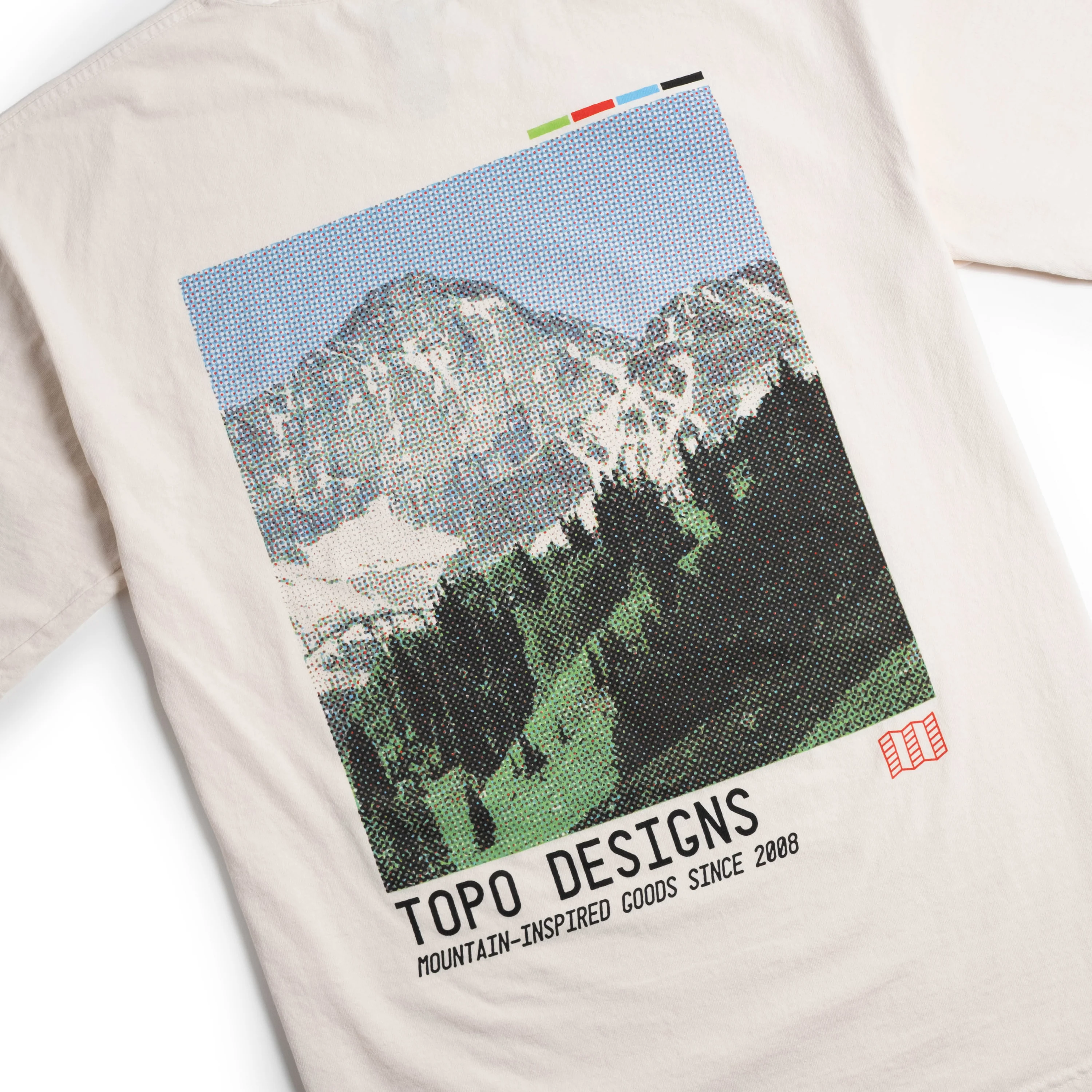 Topo Designs x Pine Printshop Halftone Tee - Image 2