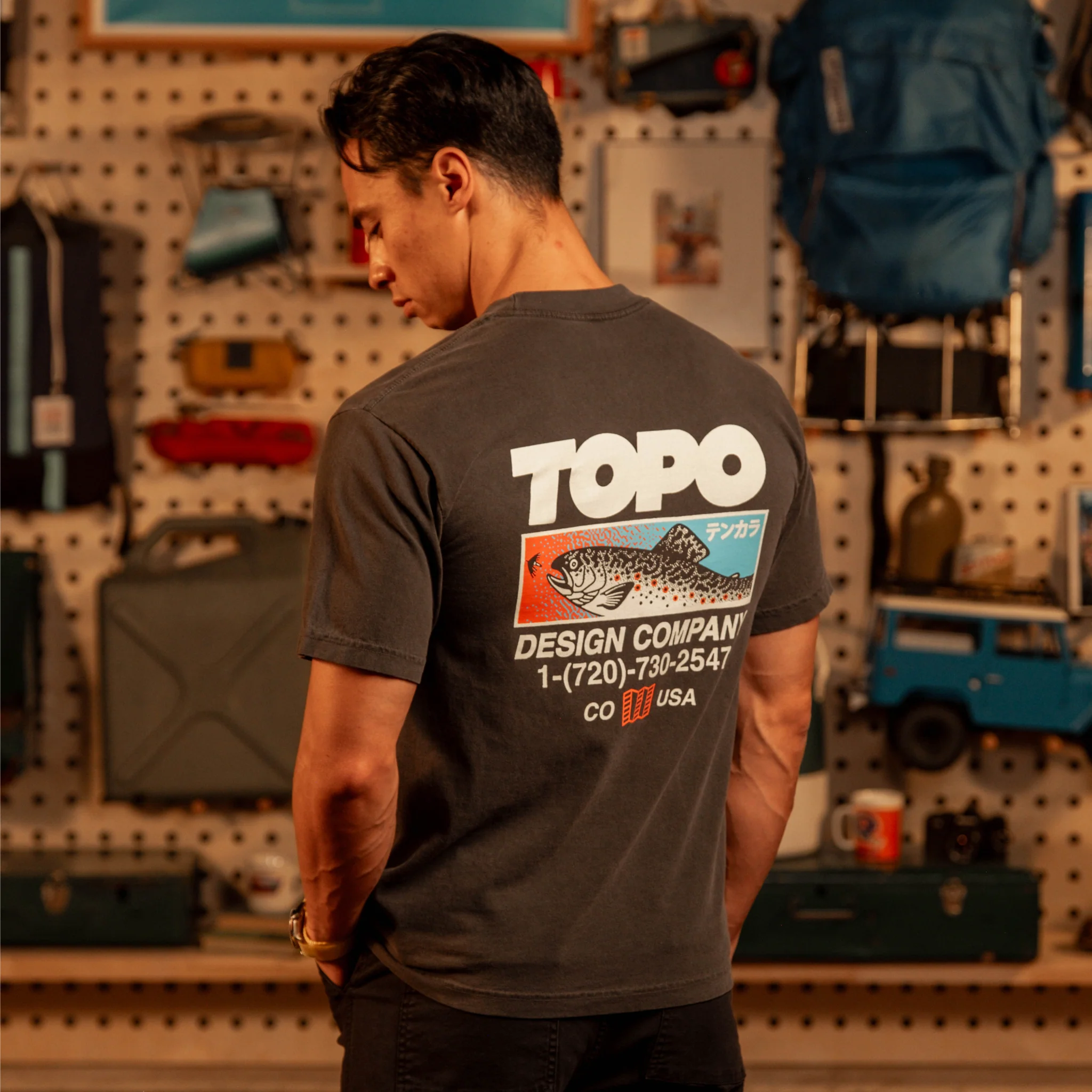 Topo Designs x Pine Printshop Masu Tee - Image 2