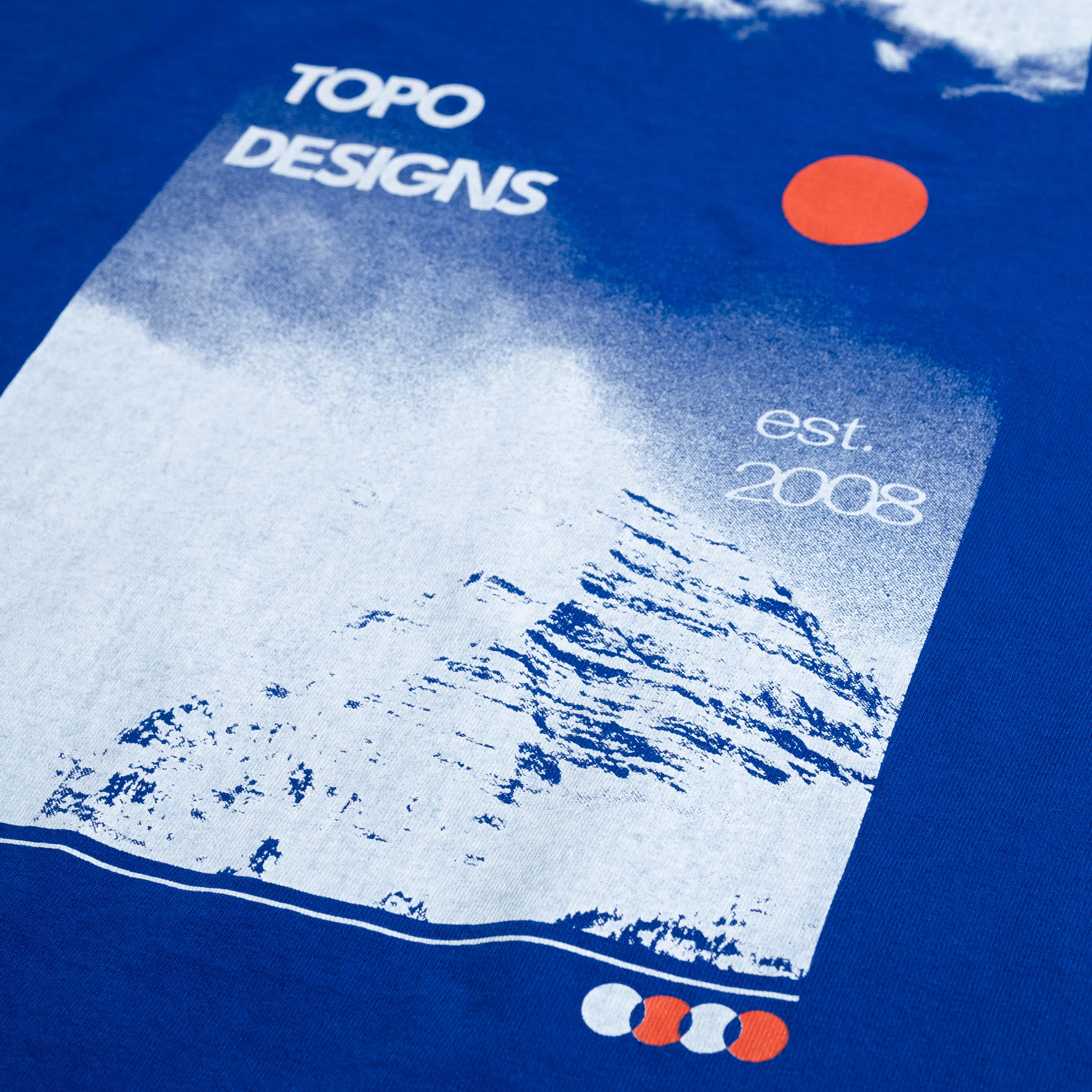 Topo Designs x Pine Printshop Peak Tee - Image 2